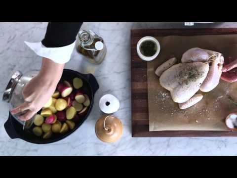 Video How to Make a Perfect Roast Chicken in the Emile Henry... - youtube
