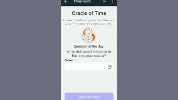 Today 6th October time Farm oracle of Answer | When did LaborX introduce its Full-time jobs module?