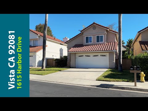 1615 Harbor Dr, Vista, CA home video tour