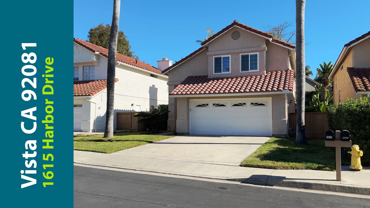 1615 Harbor Dr, Vista, CA 92081 Vista Home for Sale YouTube