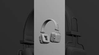 Headphones In Blender 3D Animation