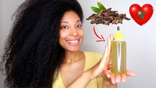 How To Properly Make Clove Oil For Hair Growth | Moroccan Hair Growth Secret