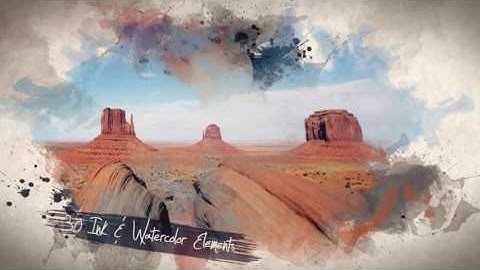 Watercolor & Ink Slideshow. After Effects Project on Videohive.net