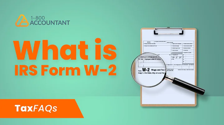 What is IRS Form W-2? - TaxFAQs