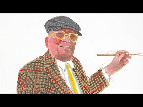 'David Hockney: Drawing from Life' reopens at London's National Portrait Gallery