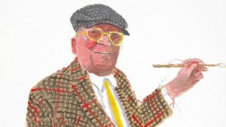 'David Hockney: Drawing from Life' reopens at London's National Portrait Gallery