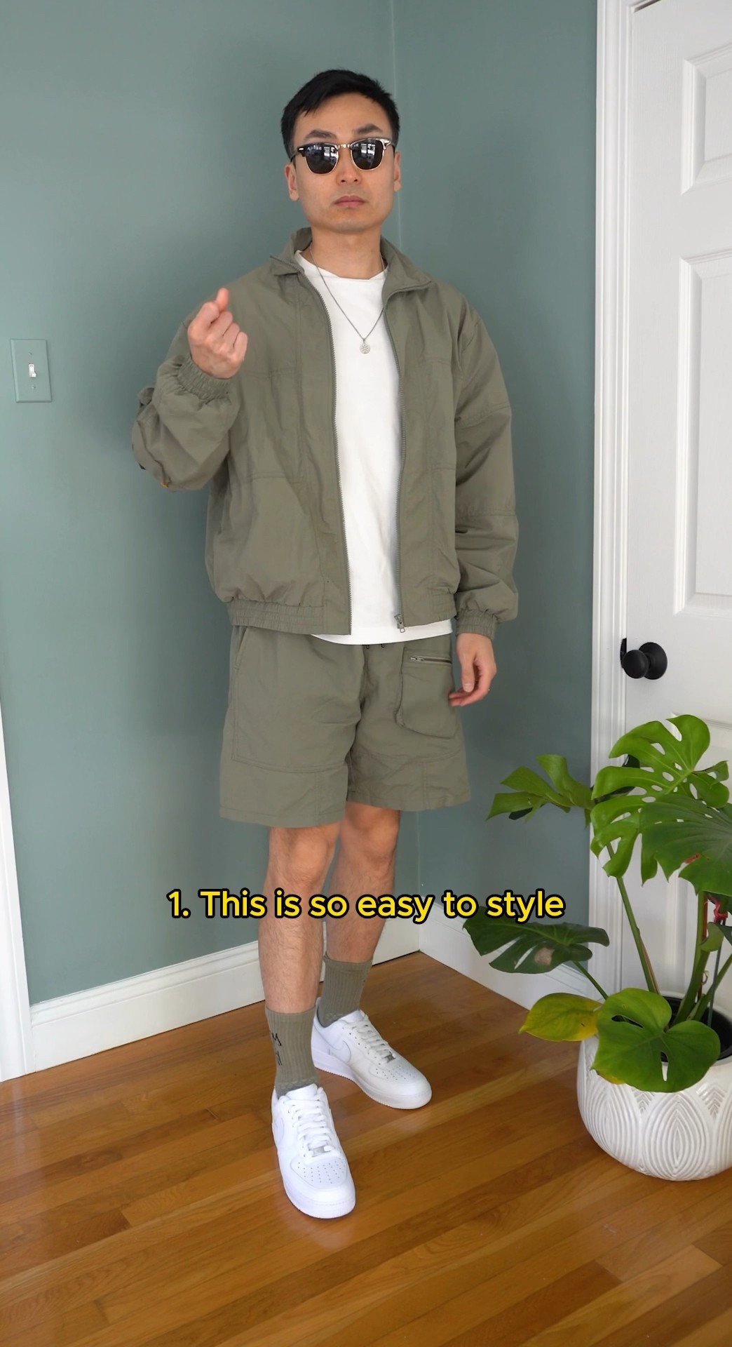 air force one and shorts