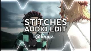 stitches - shawn mendes [edit audio]