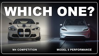 Tesla Model 3 Performance vs BMW M4 Competition