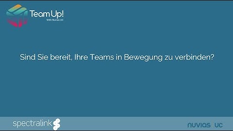 Sind Zie bereit, Ihre Teams in Bewegung zu verbinden?