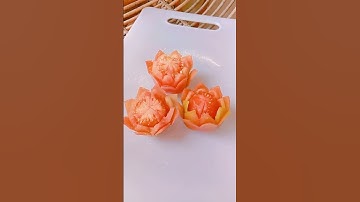 Thumbnail of GARNISH BUNGA DARI TOMAT #garnishtomat #garnishsayuran #hiasantumpeng