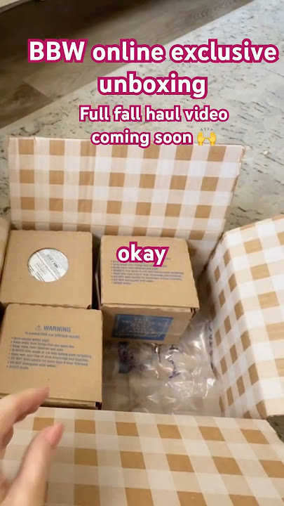 #BBW online exclusive unboxing!!!