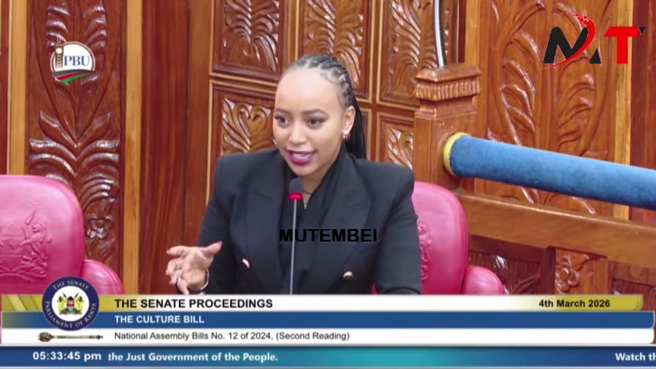 SEN HEZENAH AMAIZE SENATORS NARRATING MAASAI CULTURE IN SENATE!!