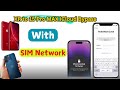 iPhone XR to 15 Pro MAX iCloud Bypass With SIM Network