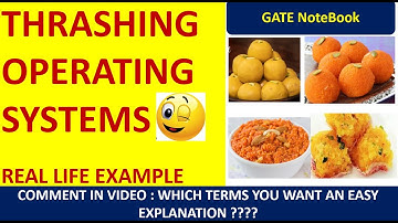 WHAT IS THRASHING IN OPERATING SYSTEMS ??? ( real life example)😜😜