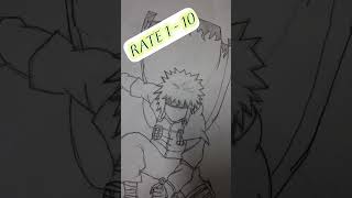 #naruto #narutoshippuden #art #anime #sketch #drawing #minato #minatosketch #abstract
