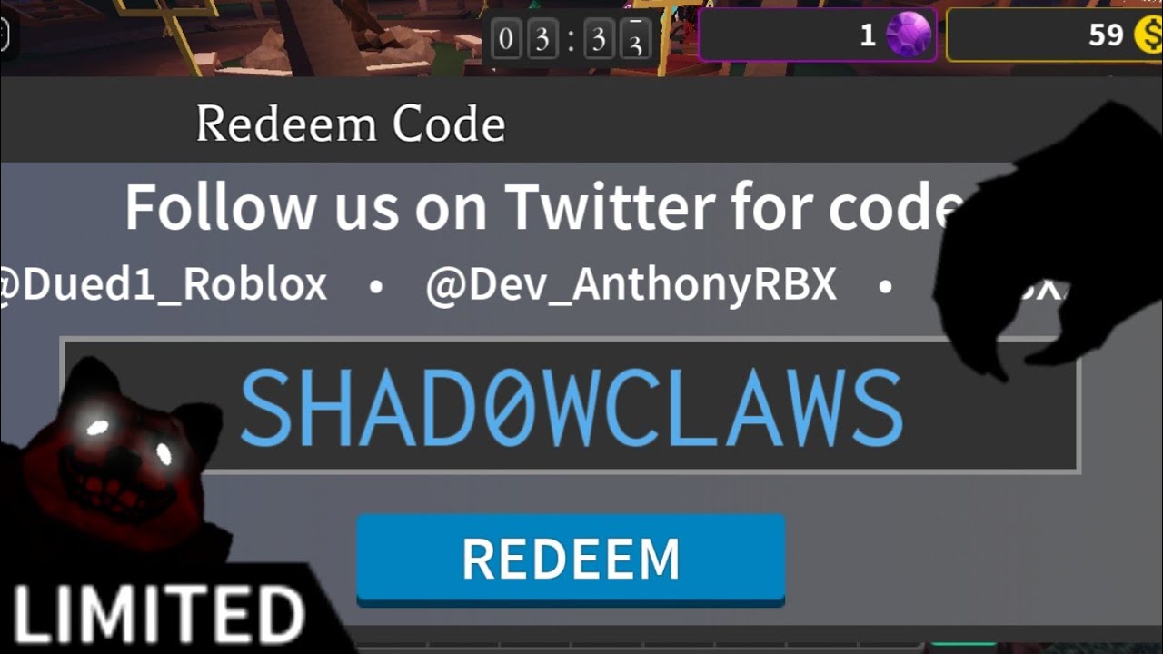 NEWEST LIMITED CODE FOR SURVIVE THE KILLER ROBLOX YouTube