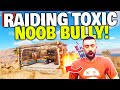 Raiding Toxic Player after he Stole a Noob's Base! - Rust Solo Experience