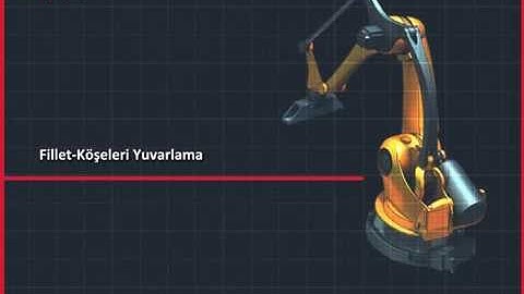 AutoCAD Dersleri Ders 42 - Fillet (Köşeleri Yuvarlama)