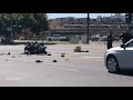Scene of Turlock motorcycle crash killing Stanislaus sheriff's deputy