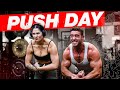 NASTY PUSH WORKOUT |  Day in the Life of a CEO