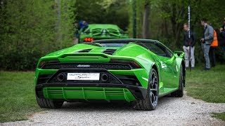 2019 Lamborghini Huracan EVO Spyder - Driving Sounds & Overview !