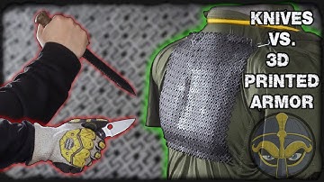 Could 3D Printed Armor Save You from a Knife Attack?