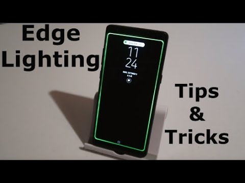 Edge Lighting Tutorial Customization Note8 Galaxy S8 Gs8 Edge Lighting Tutorial Customization