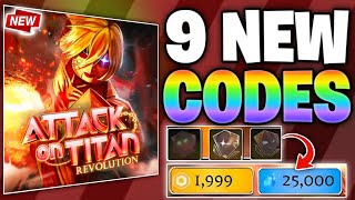 new Code Attack On Titan Revolution Codes February 2026  Aot Revolution Roblox Codes 2026
