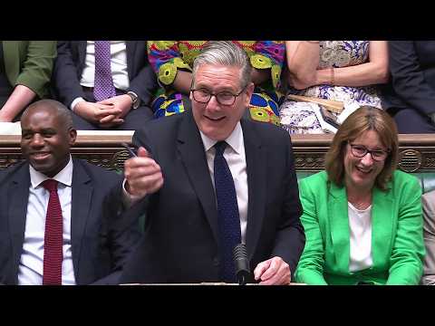 Starmer's Final PMQs: Outgoing UK Leader on  Burnham, the World Cup and Farage Vs. Binface