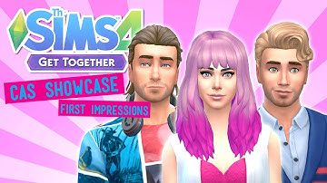 The Sims 4: Get Together - CAS Overview/First Impressions!