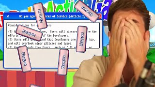 I Have to Agree to the Terms of Service, But It's a Puzzle Game