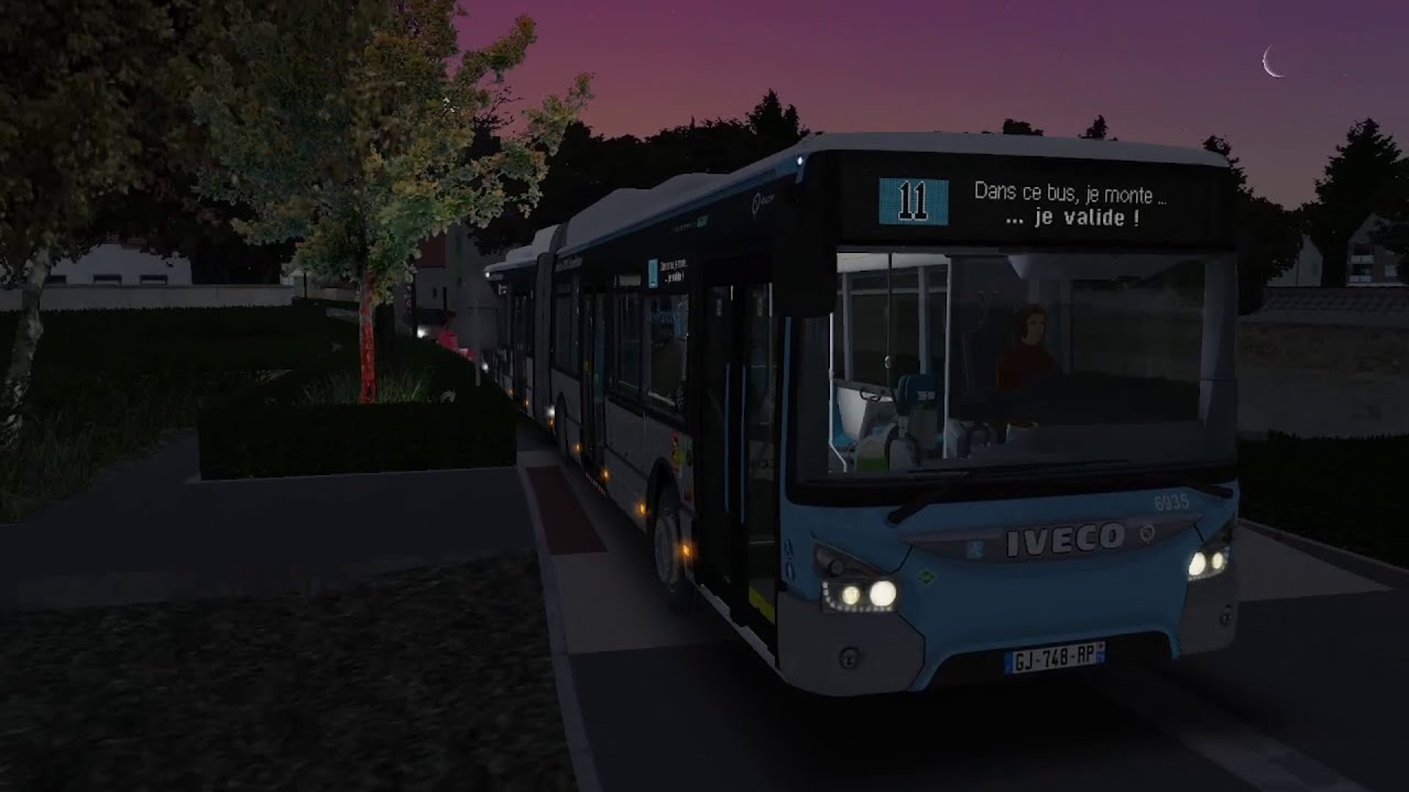 OMSI 2 GPM | Ligne 11 Jules Vernes → Petit Viltain → Pause Jules Vernes