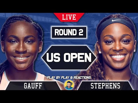 GAUFF vs STEPHENS | US Open 2021 | LIVE Tennis Play-by-Play