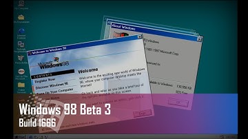 Windows 98 Build 1666