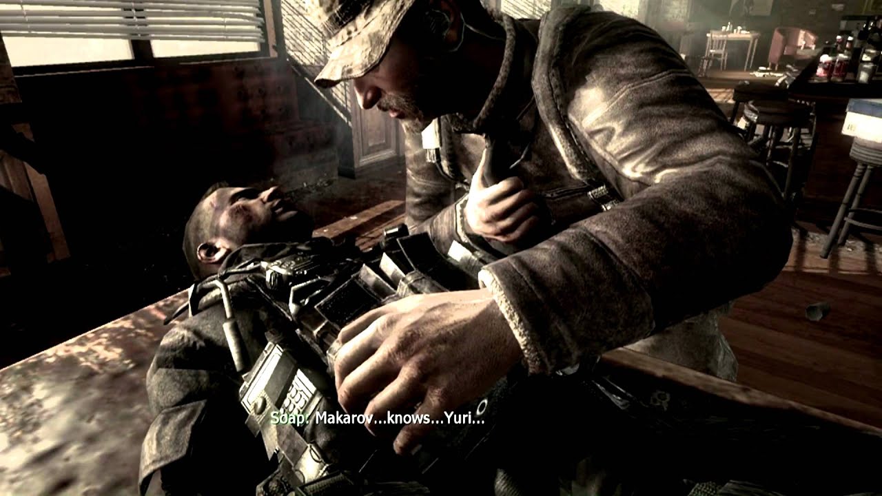 Modern Warfare 3 Soap'S Death Cutscenes Full 1080P