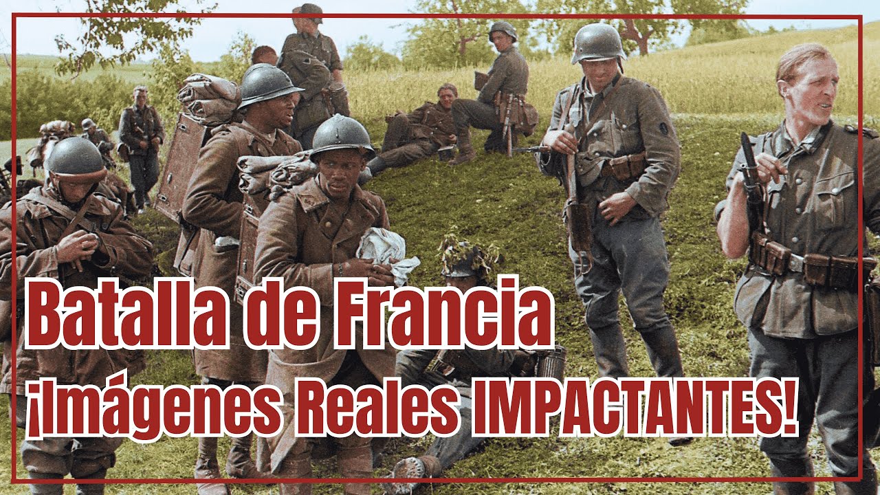 Batalla de Francia ¡La Blitzkrieg que HUMILLÓ a Francia en 6 semanas!