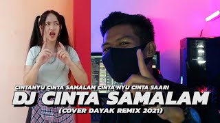 CINTA SAMALAM - Nyesal Gak Play! DJ DAYAK REMIX JAIPONG Full Bass Terbaru 2021 (Bang Ndii)