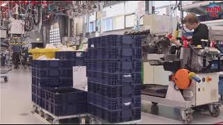 Mercedes Benz AMG 63 V8 Engine Production Process and World's smallest 32-cylinder engine