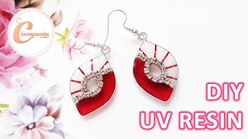 UV レジン | DIY UV Resin Craft & Accessories |No mold Make your own Bezel Frame | Step By Step Tutorial