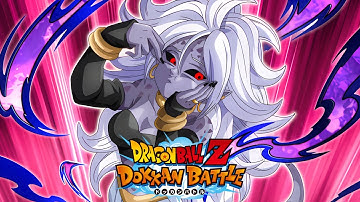 DRAGON BALL Z DOKKAN BATTLE: ANDROID 21 (EVIL) INTRO OST W/ SUPER ATTACK
