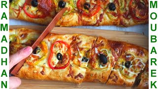 JINENE | رمضان  / وصفة جديدة بيتزا تركية / Pizza turque délicieuse