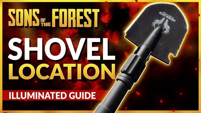 How to EXIT the Shovel Cave  Sons of the Forest 