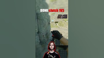 donk clutch 1v3 CS2 #cs2 #csgo #faceit