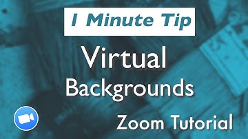 Zoom Tutorial: How To Create a Virtual Background