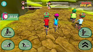 Cycle Race with Shiva - Shiva Bicycle Racing #2 - Shiva Cycle Race Android Gameplay screenshot 4