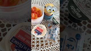 도시락 #mini #포션커피 #포션치즈 #あさり #べんとう #弁当 #미니언즈 #minions #lunchbox