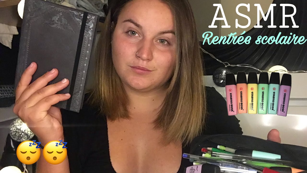 ASMR | Je prépare tes fournitures et te rassure pour ta rentrée scolaire 📚😴