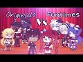 Singing battle//gacha life Originals vs Funtimes // Fnaf