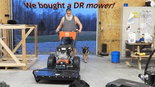 Unboxing and Testing the DR Mower for the First Time